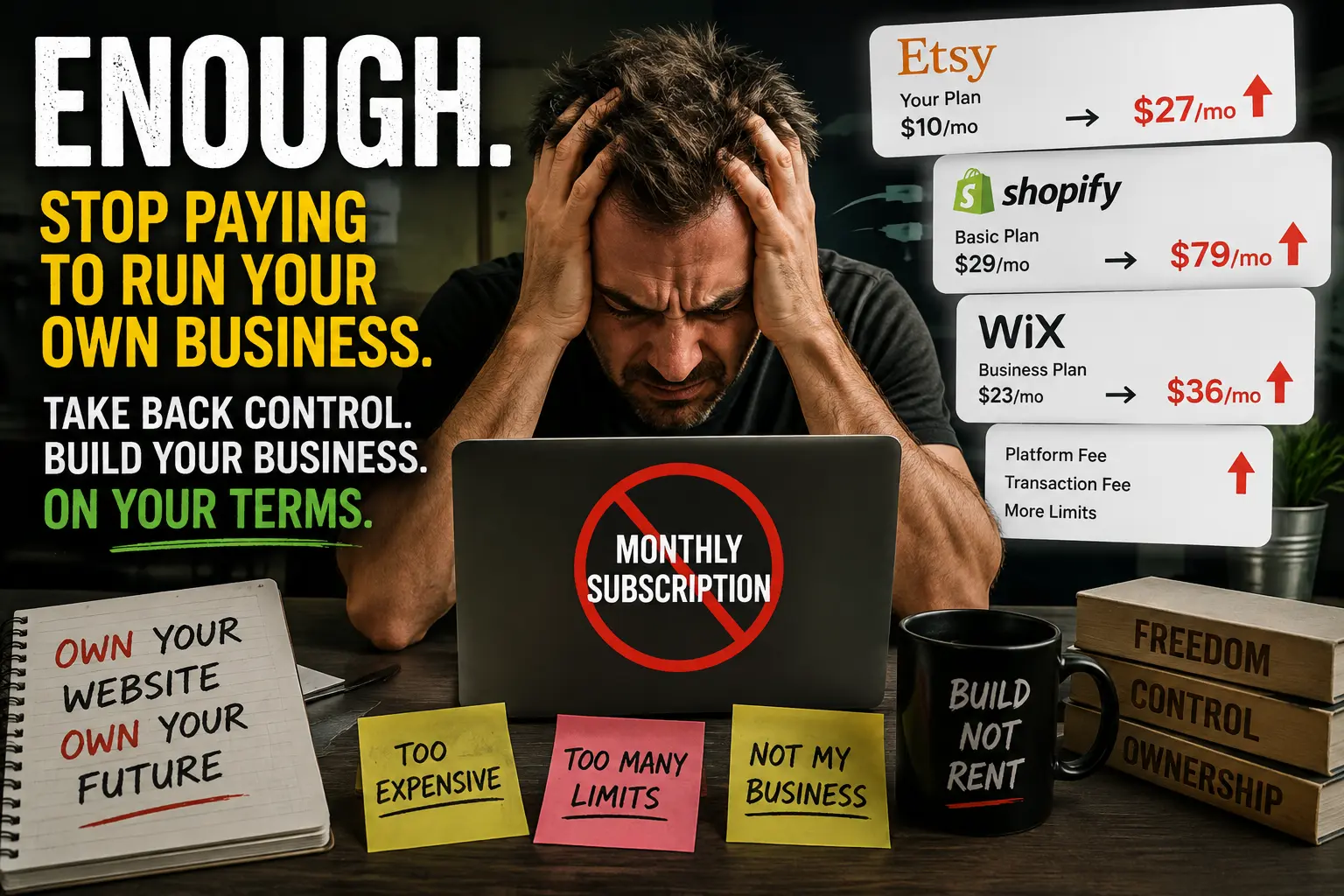 Small Business Websites Should Belong to Small Businesses
